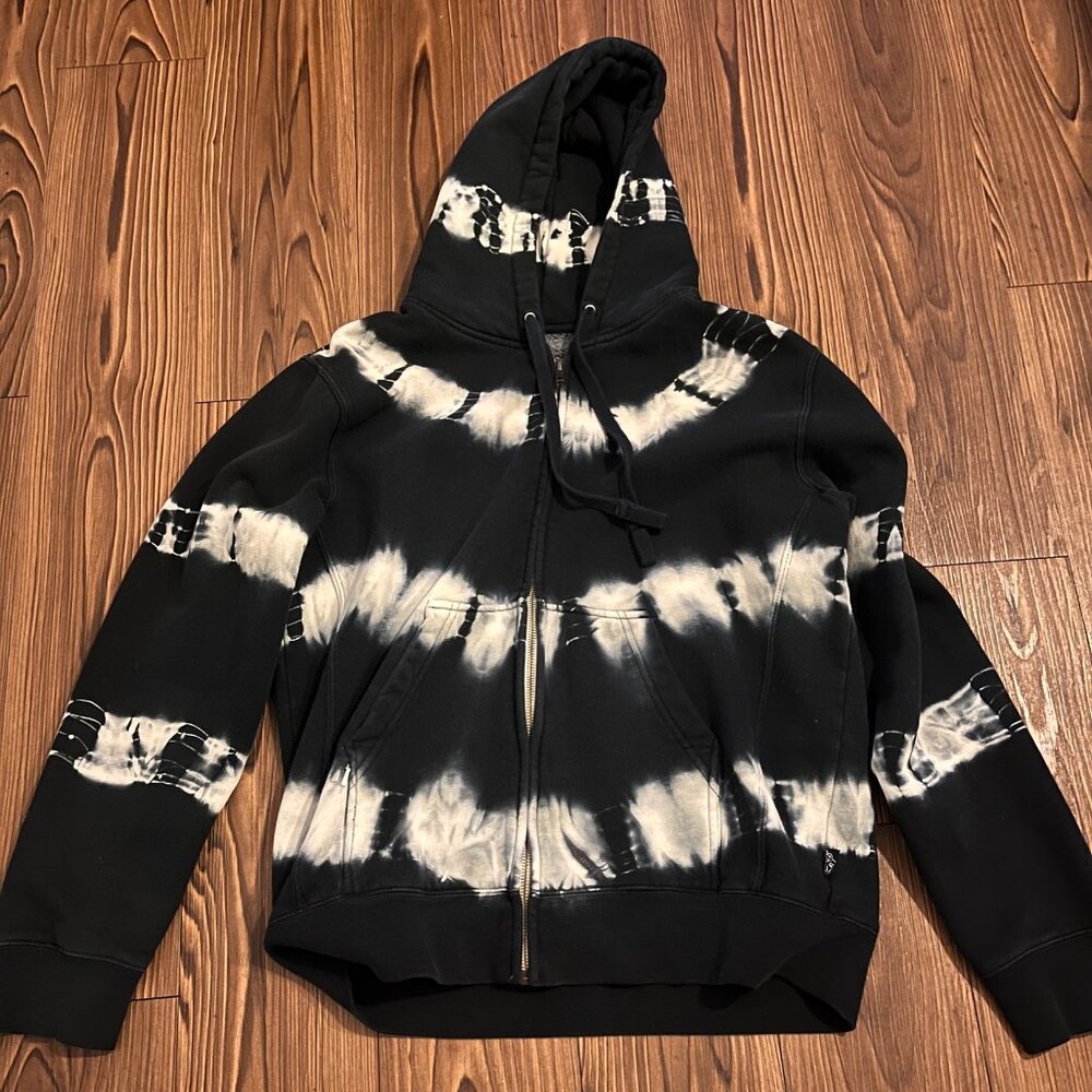 Vintage Active Ride Shop Tie-Dye Zip Hoodie (M) Heavyweight - Santa Monica Store